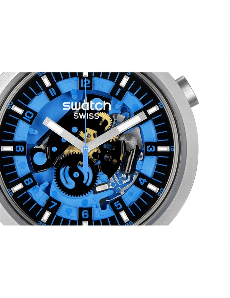 [スウォッチ] 腕時計 BLUE DAZE SB07S106 ブルー SB07S106 - AZURE BLUE DAZE - Swatch® United States