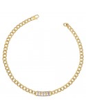 Rue Des Mille Woman's Necklace - Groumette Rebelle Chain with Hearts - 0