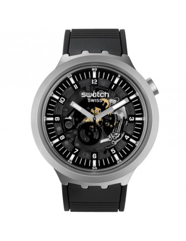 Swatch Watch - Big Bold Irony - Dark Irony - Black - 47mm - SB07S105