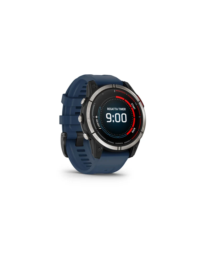 Garmin Men's Smartwatch Watch - Quatix® 7 - Sapphire Edition 47mm Blue Black - 0
