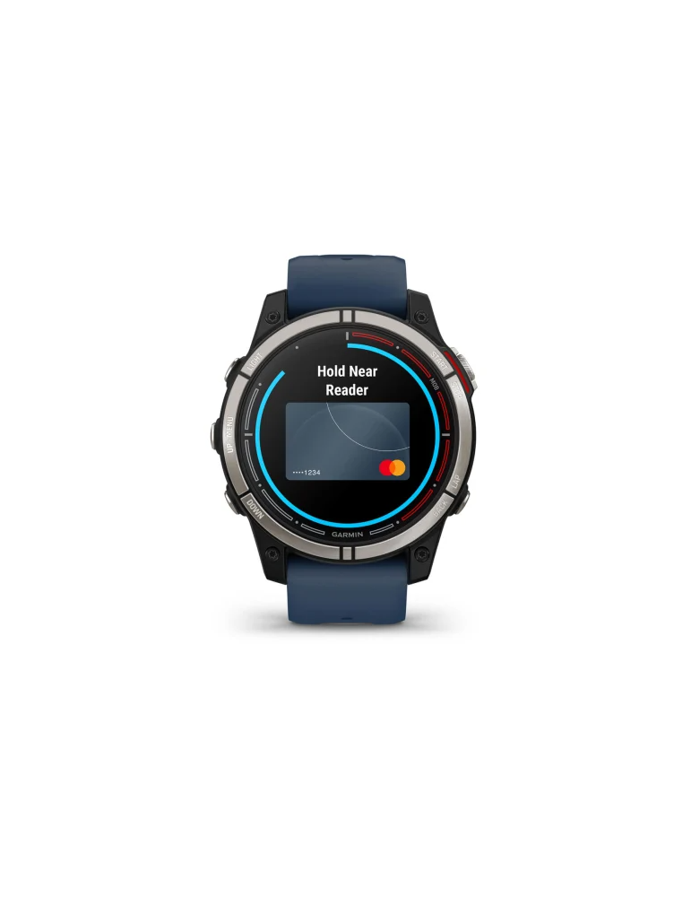 Orologio Smartwatch Garmin - Quatix® 7 - 47mm Blu - 010-02582-61