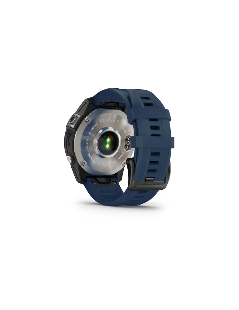 Garmin Men's Smartwatch Watch - Quatix® 7 - Sapphire Edition 47mm Blue Black - 0