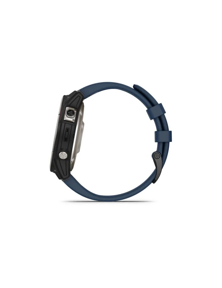 Garmin Men's Smartwatch Watch - Quatix® 7 - Sapphire Edition 47mm Blue Black - 0