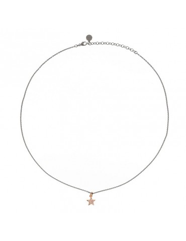 Girocollo Rue Des Mille - Stardust - Stella - Zirconi Rosa-GRZ301STELLA
