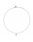 RUE DES MILLE ROUND NECK  BURNISHED CHAIN AND STAR PENDANT - 0
