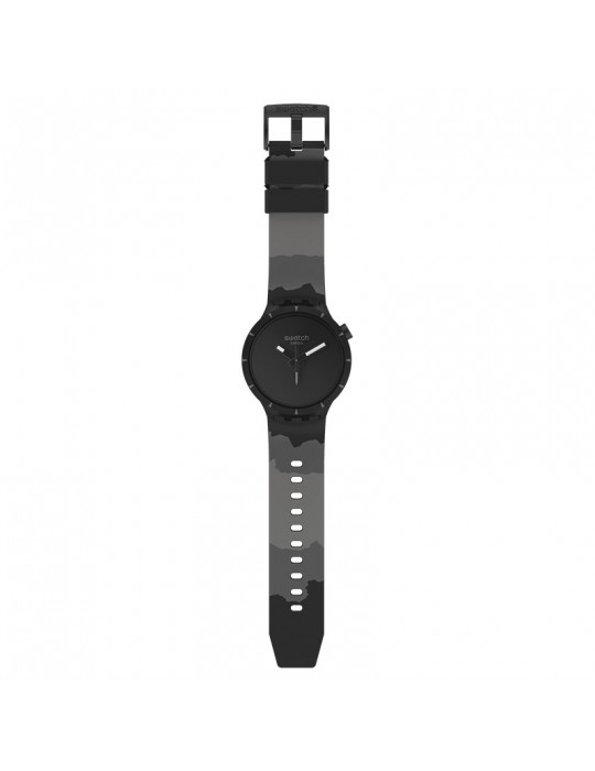 Orologio Swatch - Big Bold Bioceramic Basalt - Nero - 47mm - SB03B110
