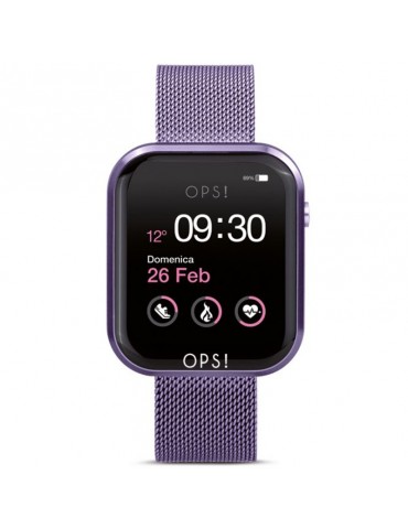 Smartwatch Ops! - Call - Multifunzione - Maglia Milano - Viola-OPSSW18