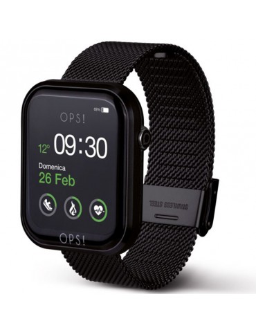 Smartwatch Ops! - Call - Multifunzione - Maglia Milano - Nero-OPSSW19 2