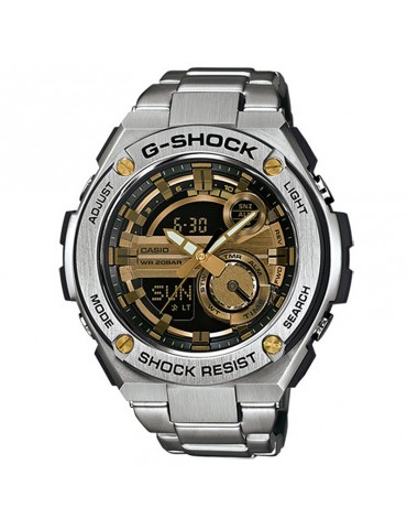 Orologio Casio - G-Shock Steel - Acciaio - Silver -52,4 mm-GST210D9AER