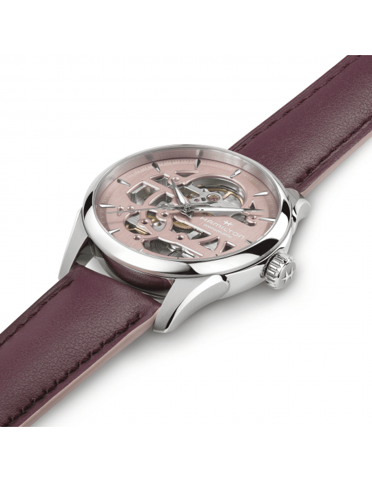 Hamilton Ladies Watch - Jazzmaster Skeleton Lady 36mm Pink - 0