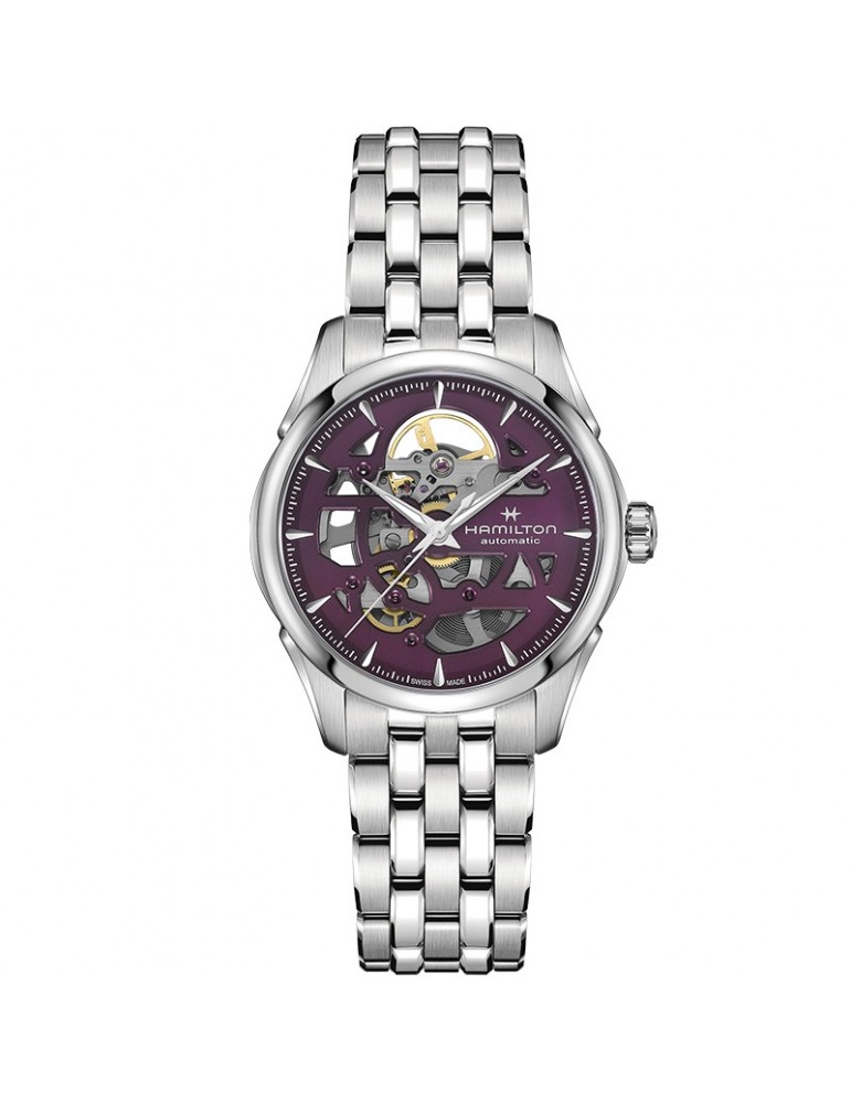 Orologio Hamilton - Jazzmaster Skeleton - 36mm Viola - H32265101