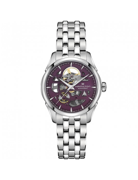 Orologio Hamilton - Jazzmaster Skeleton - 36mm Viola - H32265101