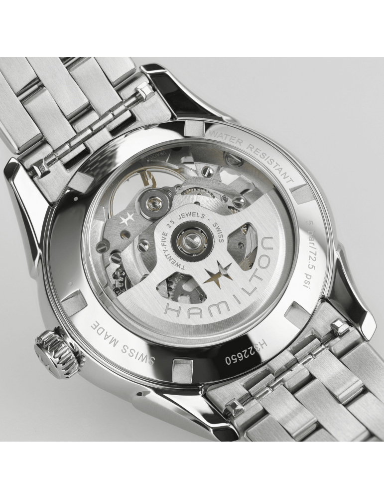 Orologio Hamilton - Jazzmaster Skeleton - 36mm Viola - H32265101