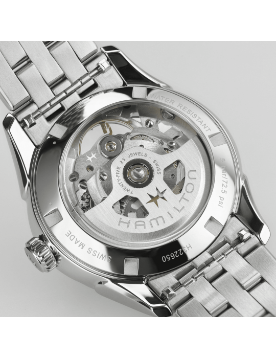Orologio Hamilton - Jazzmaster Skeleton - 36mm Viola - H32265101