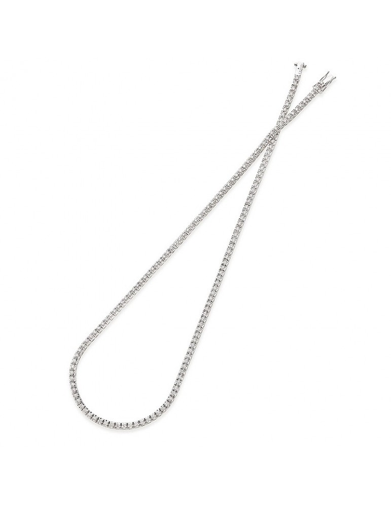 Collana Tennis Crieri Icon con Diamanti da Donna - 0