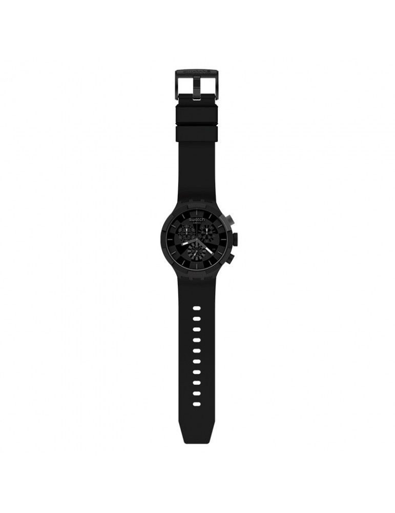 Orologio Swatch - Checkpoint Black - Cronografo -  47mm -Nero-SB02B400
