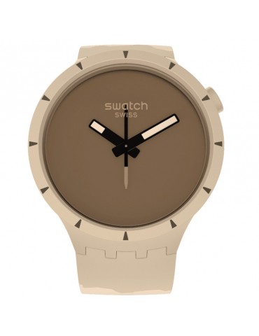 Orologio Swatch - Big Bold Bioceramic - Desert - Beige - 47mm-SB03C101