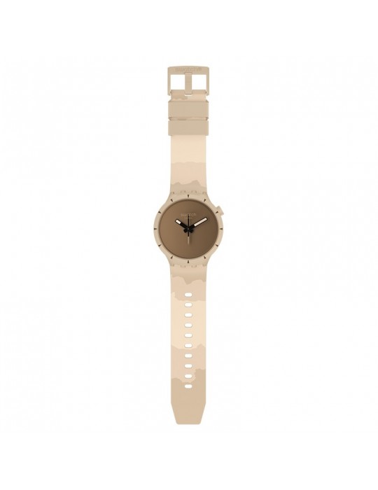 Swatch Watch - Big Bold Bioceramic - Desert - Beige - 47mm-SB03C101