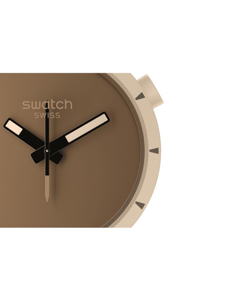 Swatch Watch - Big Bold Bioceramic - Desert - Beige - 47mm-SB03C101