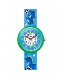 Orologio Flik Flak - Soccerozaurus - Blu - 32mm - Dinosauri - FBNP209
