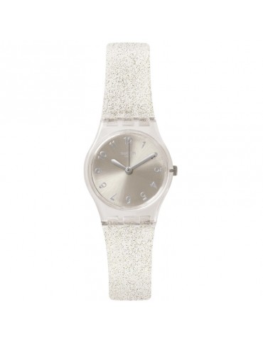 Swatch Watch - Silver Glistar Too - Glitter - 25mm - Silver-LK343E