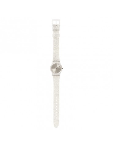 Swatch Watch - Silver Glistar Too - Glitter - 25mm - Silver-LK343E 2