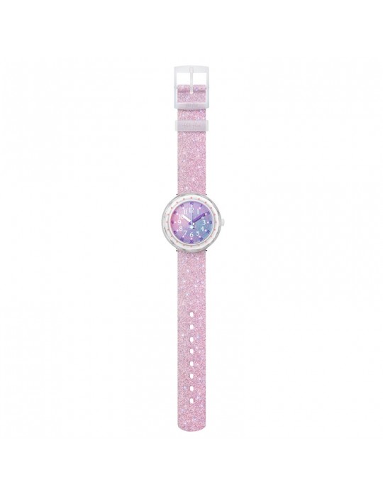 Orologio Flik Flak  - Pearlaxus - Rosa - 37mm - Glitterato - FCSP107