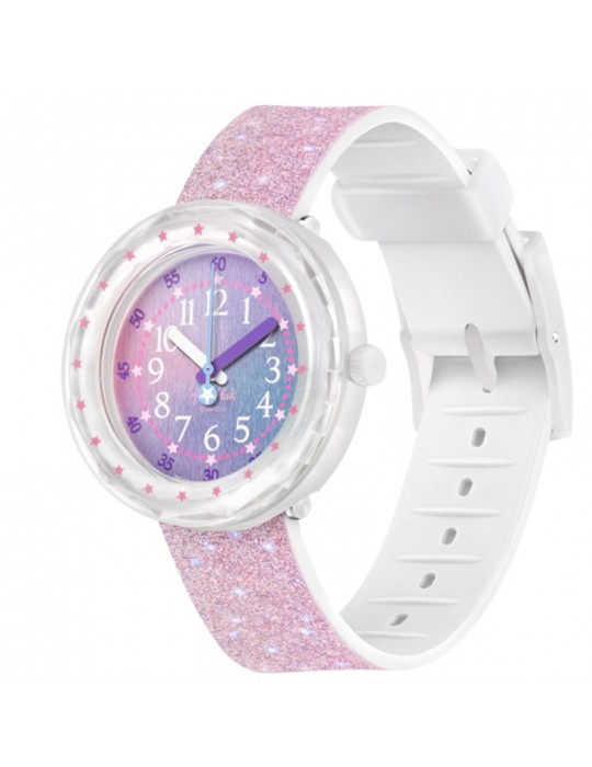 Orologio Flik Flak  - Pearlaxus - Rosa - 37mm - Glitterato - FCSP107