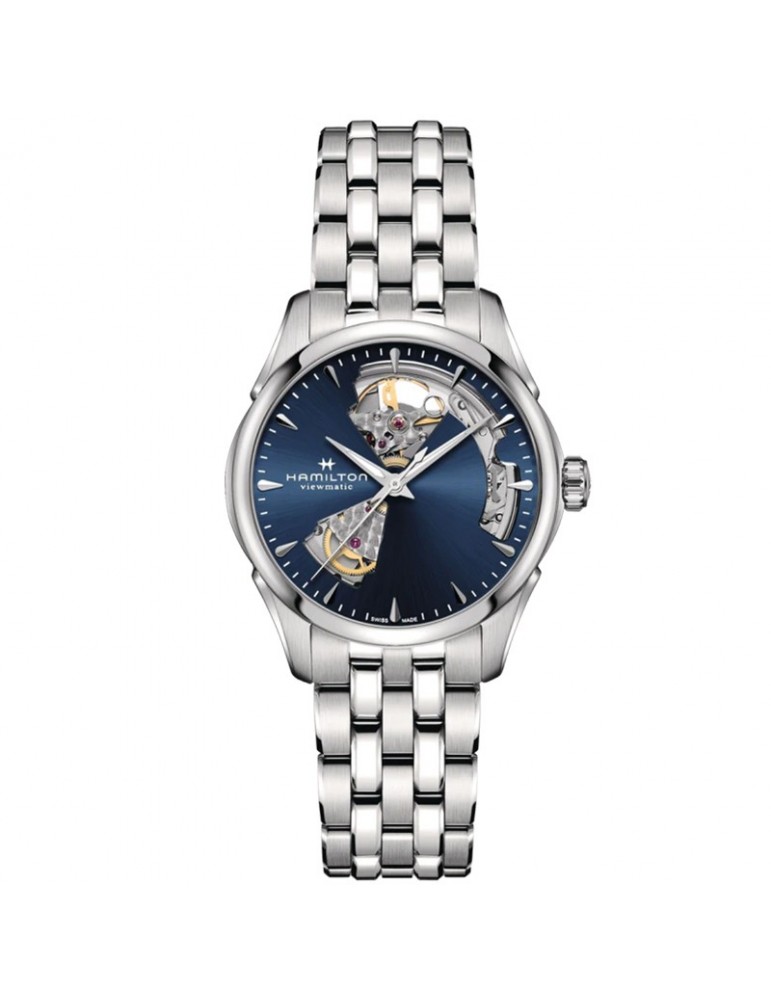 Orologio Hamilton - Jazzmaster Open Heart Auto - 36mm Blu - H32215141