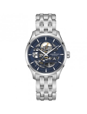Hamilton Men's Watch - Jazzmaster Skeleton Automatic 40mm Blue - 0