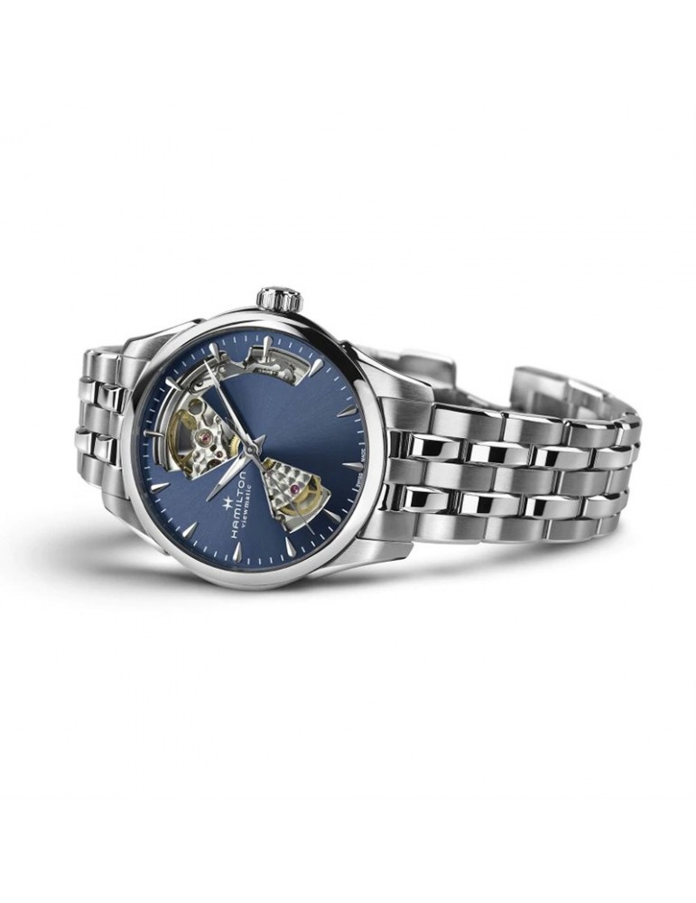Orologio Hamilton - Jazzmaster Open Heart Auto - 36mm Blu - H32215141