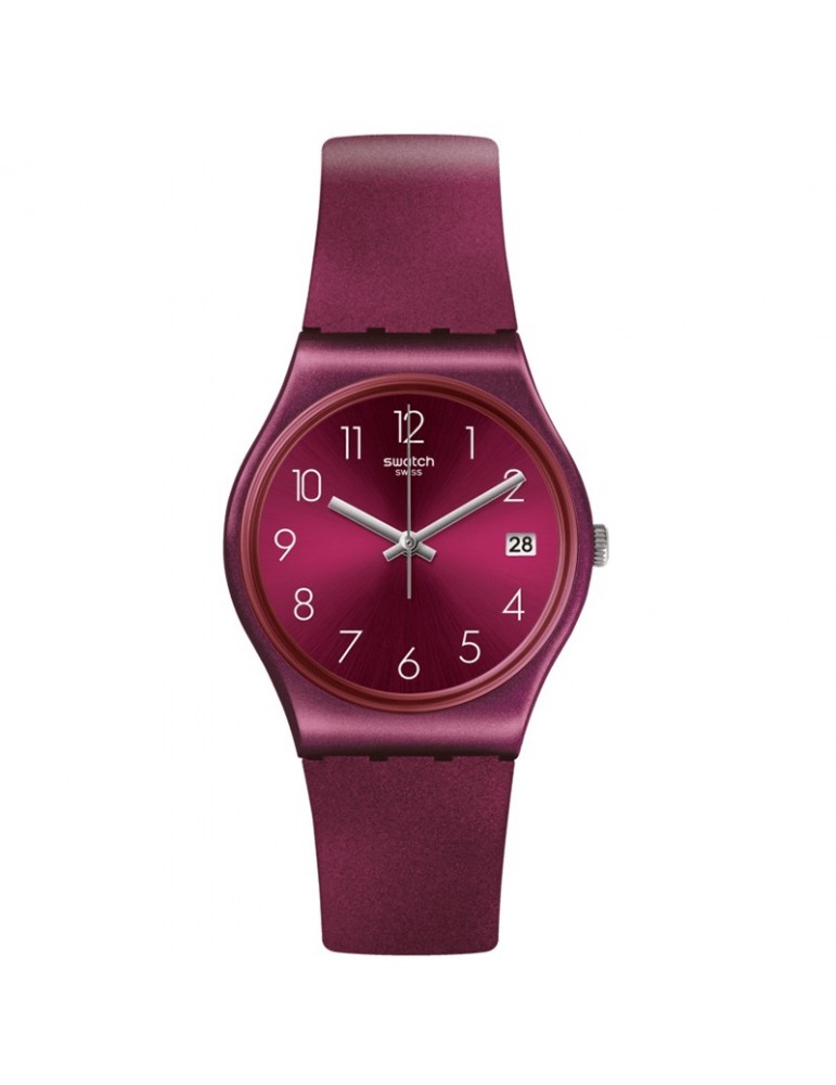 Orologio Swatch - Worldhood - Redbaya - 34mm - Rosso Bordeaux - GR405