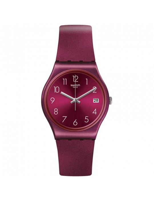 Orologio Swatch - Worldhood - Redbaya - 34mm - Rosso Bordeaux - GR405