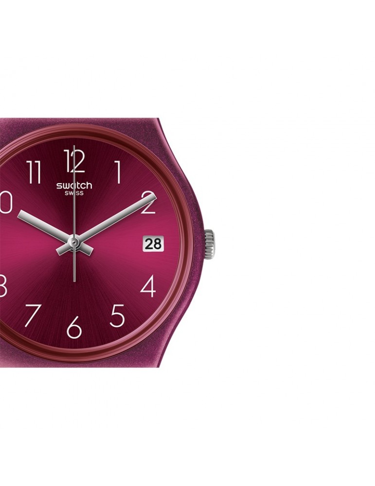 Orologio Swatch - Worldhood - Redbaya - 34mm - Rosso Bordeaux - GR405