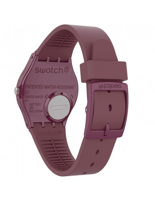 Swatch Watch - Worldhood - Redbaya - 34mm - Bordeaux Red - GR405
