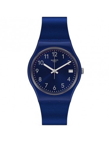 Orologio Swatch - Silver in Blue - Tempo e Data - 34mm - Blu - GN416
