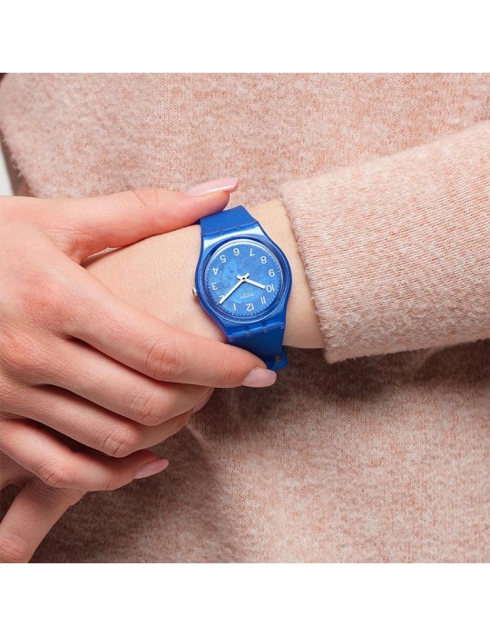 Orologio Swatch - Blurry Blue - 34mm - Blu Opaco - GL124