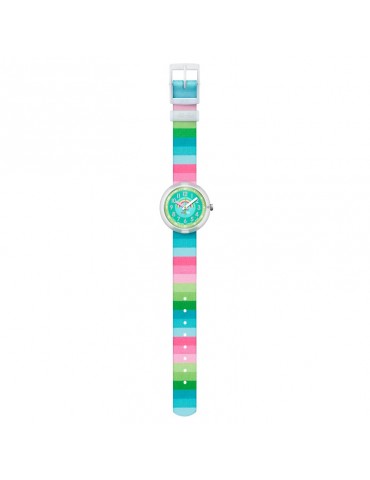 Orologio Flik Flak -Stripy Dreams -Multicolore-32mm-Arcobaleno-FPNP014 2