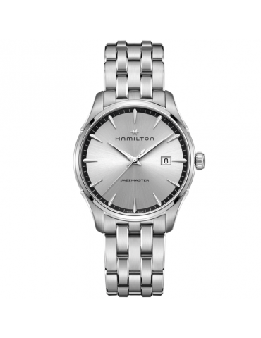 Orologio Hamilton - Jazzmaster Gent Quartz 40mm Argento - H32451151