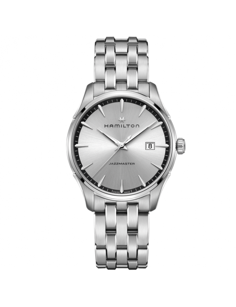 Orologio Hamilton - Jazzmaster Gent Quartz 40mm Argento - H32451151