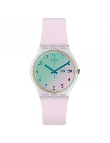 Orologio Swatch da Donna - Ultrarose  - Tempo e Data - 34mm-Rosa-GE714