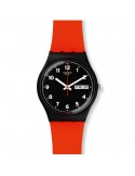 Swatch Watch - Core - Red Grin - Black - 34mm - Red - GB754