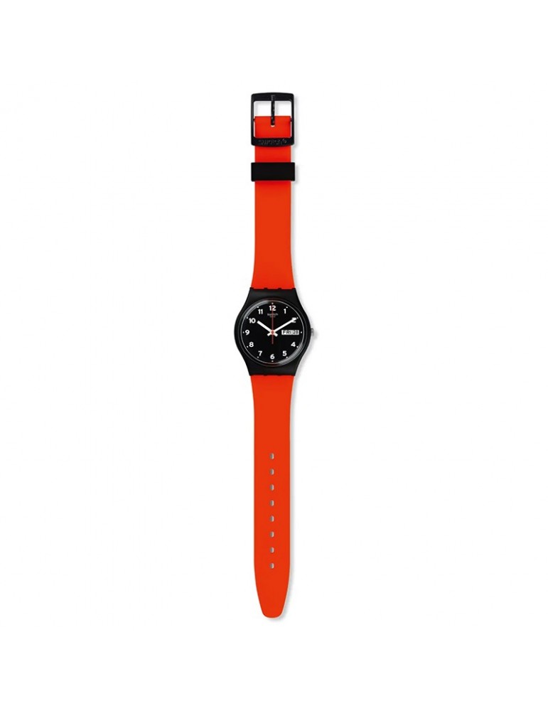 Orologio Swatch - Core - Red Grin - Nero - 34mm - Rosso - GB754