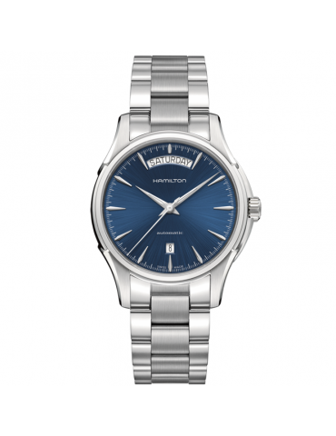 Orologio Hamilton Uomo - Jazzmaster Day Date Auto 40mm Blu - H32505141