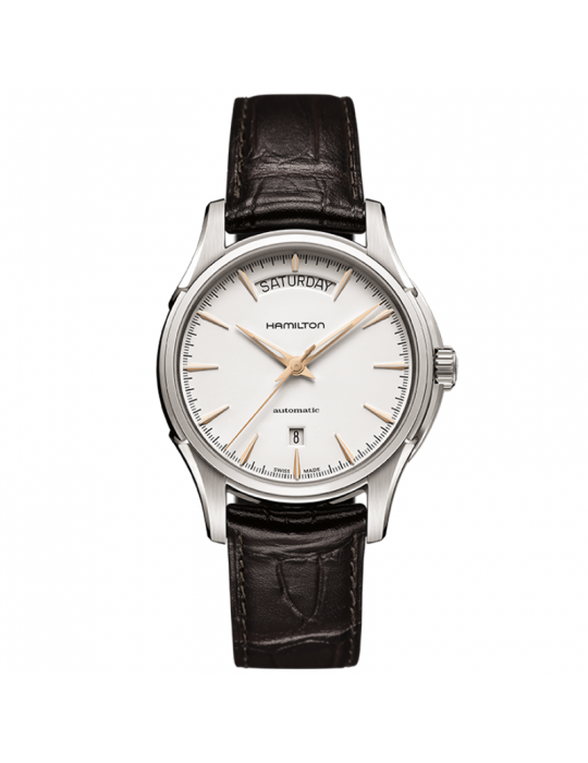 Orologio Hamilton - Jazzmaster Day Date Auto 40mm Bianco - H32505511