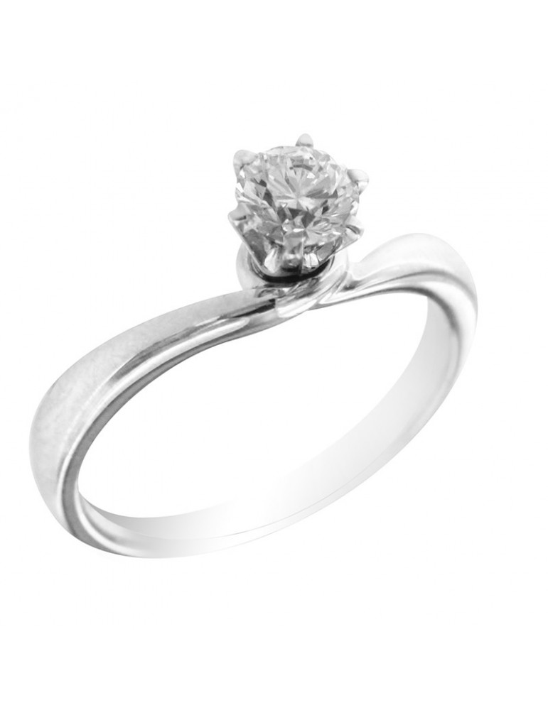 Anello Salvini - Solitario - Oro - Diamante Naturale 0,56 ct - SAG04915