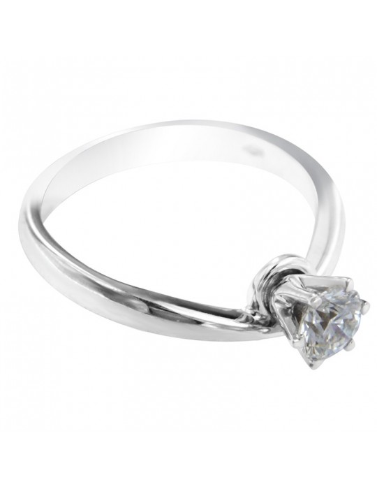 Anello Salvini - Solitario - Oro - Diamante Naturale 0,56 ct - SAG04915