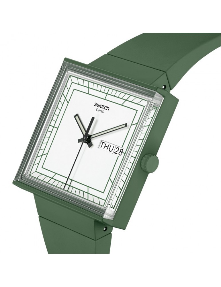Swatch Watch - Bioceramic - What If... Green - 42mm - Verde - SO34G700