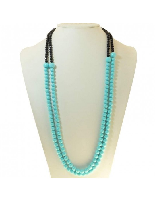 Rajola Necklace - Capricci - Primula-Long-Turquoise-Onyx-B5688615