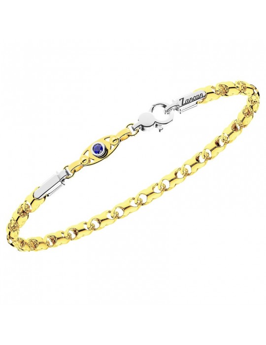 Bracciale Zancan - Insignia Gold - Oro Giallo - Zaffiro 0,03 ct - UB062GB